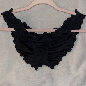 Victoria’s Secret, New,  Black Size Large Bikini